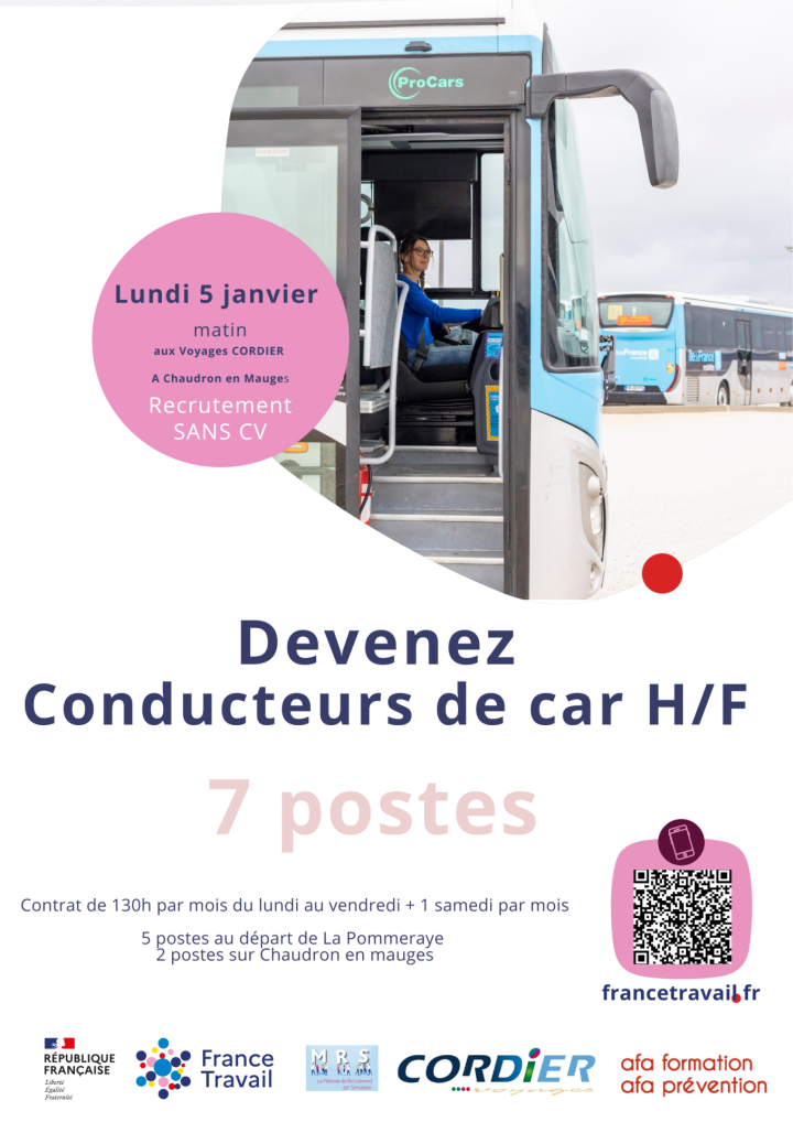 Lundi 5 janvier matin aux Voyages CORDIER   Chaudron en Mauges